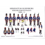 039: HERZOGTUM OLDENBURG RHEINBUNDKONTINGENT 1 8 0 8 - 1 8 1 1