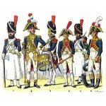#063. GRENADIERS A PIED DE LA GARDE, Tête de colonne, 1800 - 1815. Napoleonic